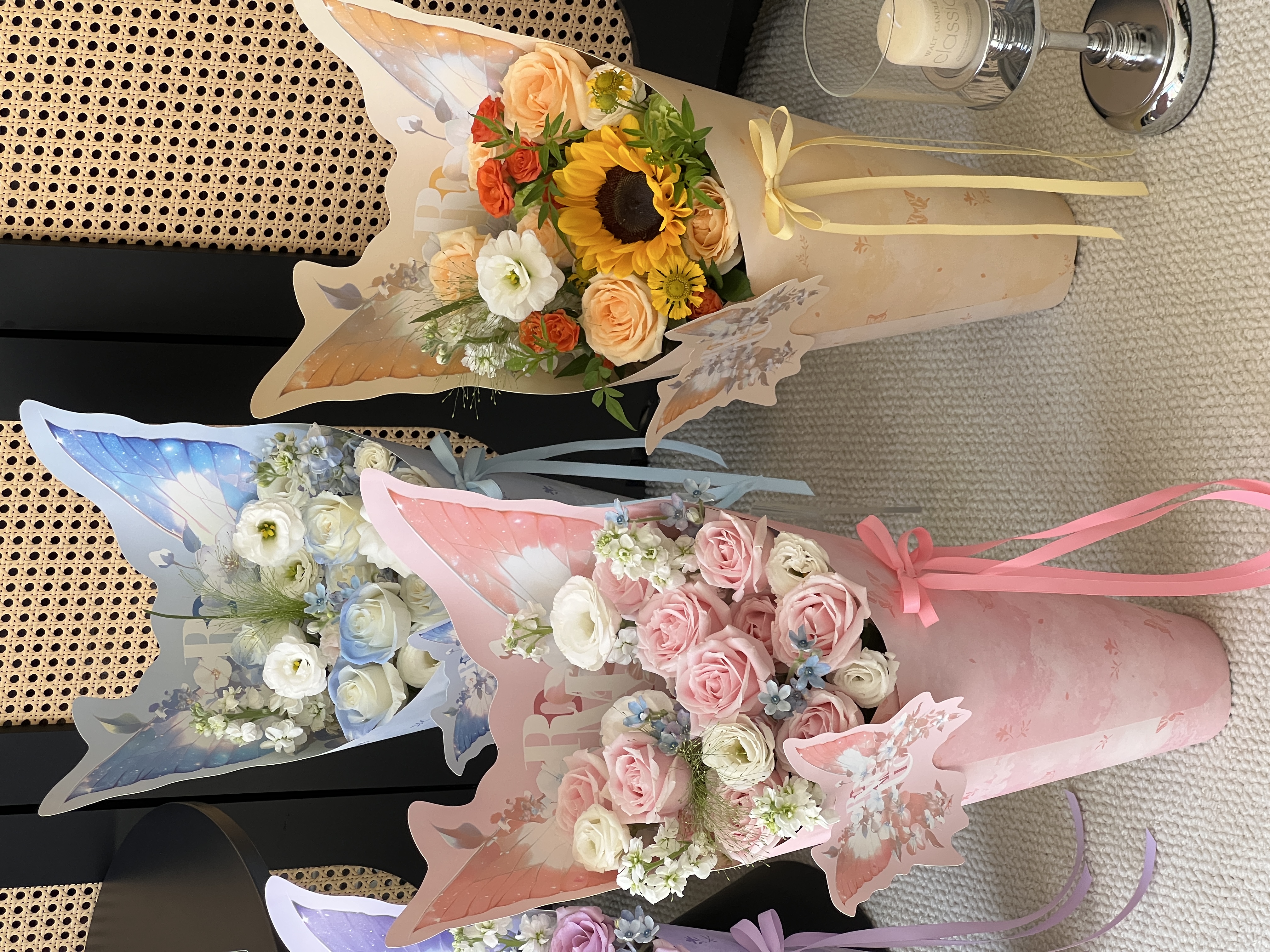 【花姿材】新款蝴蝶中秋守护之翼冰激凌一体定型片包装材料