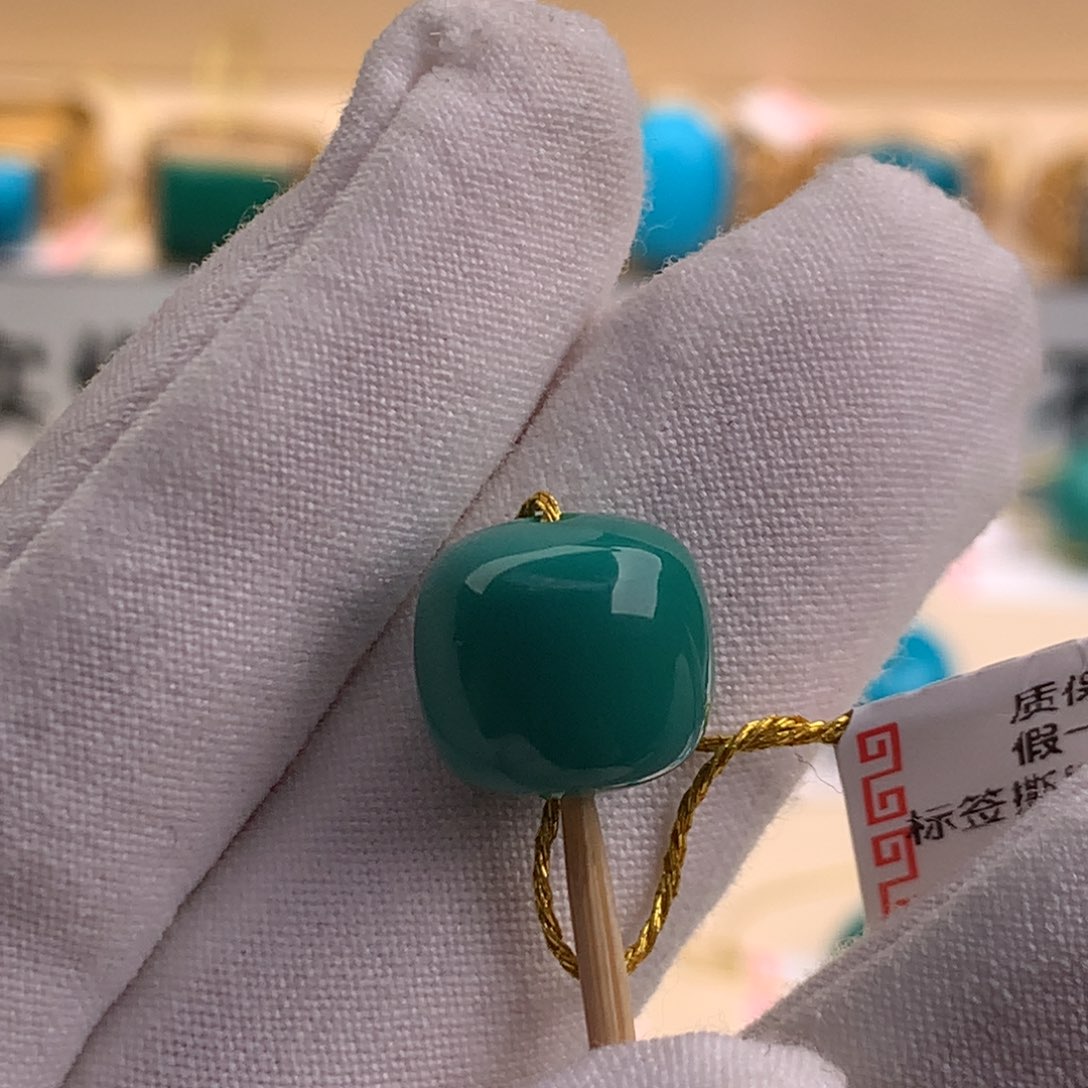 绿松石珠宝奇石未镶嵌正*11.7