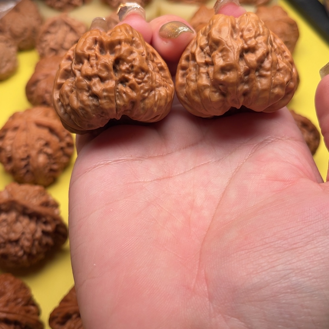 桃核吊坠42蛤蟆头文玩核桃