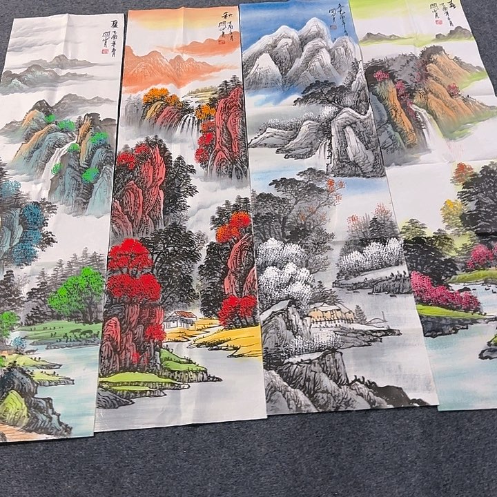 带灯款装饰画作品欣赏