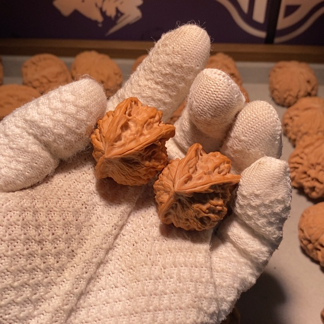 把件核桃全品三棱小兔子