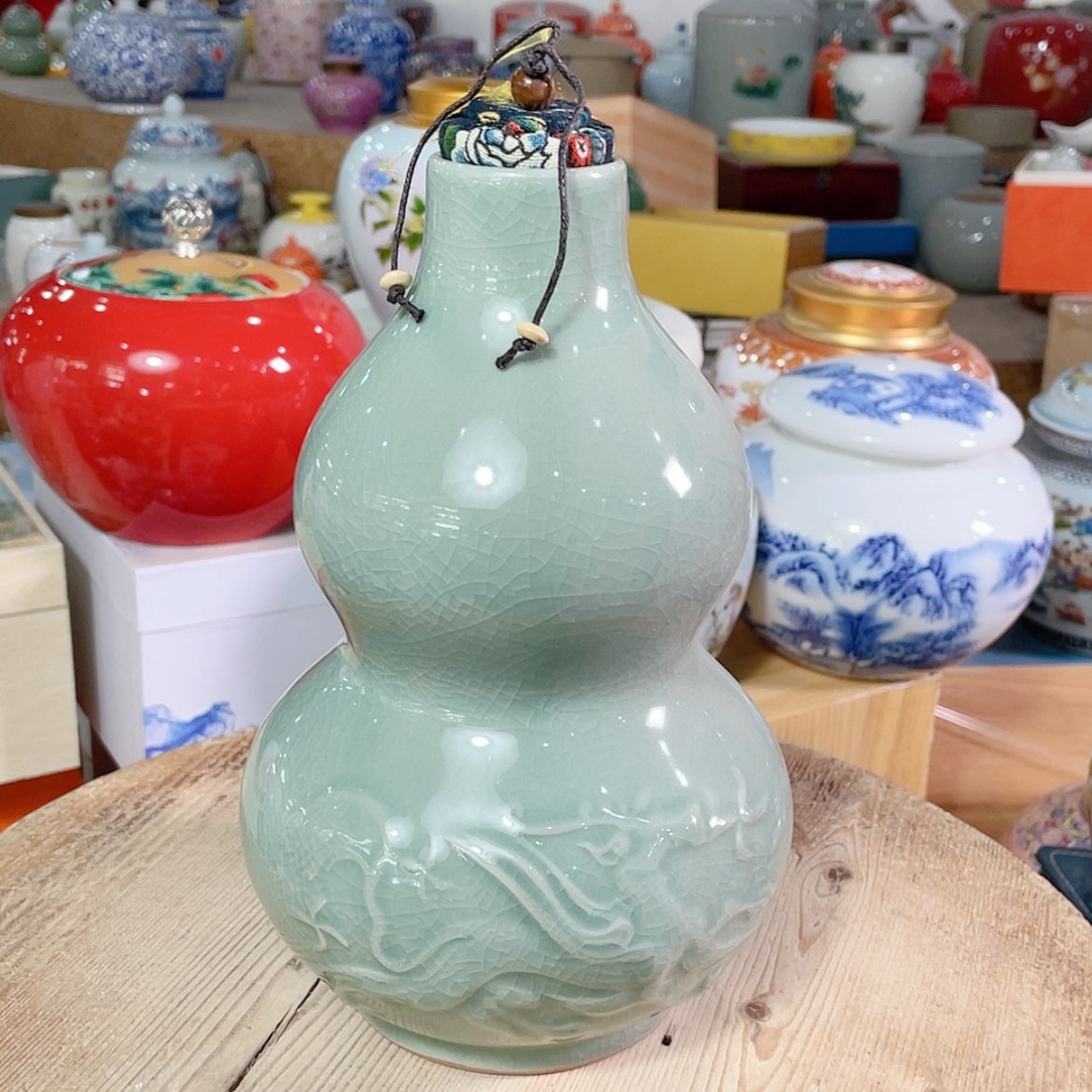 【闪购商品】罐陶瓷茶叶罐密封罐