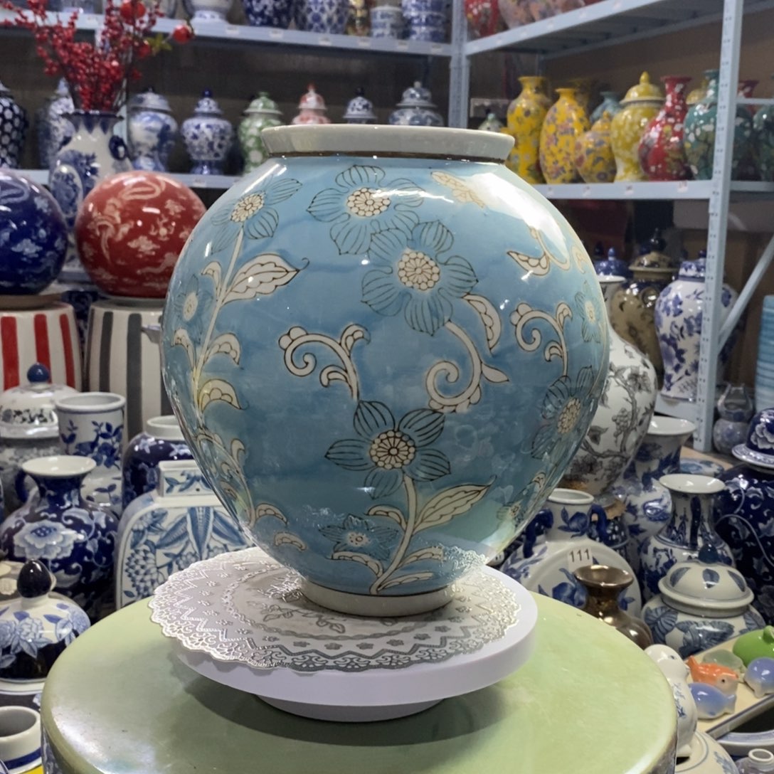 瓶大肚花瓶摆件花瓶