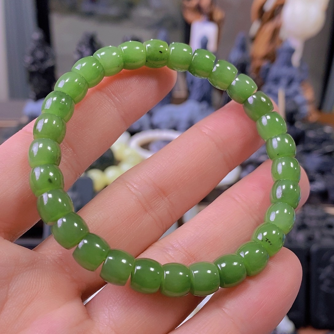 未镶嵌手串和田玉@*壳