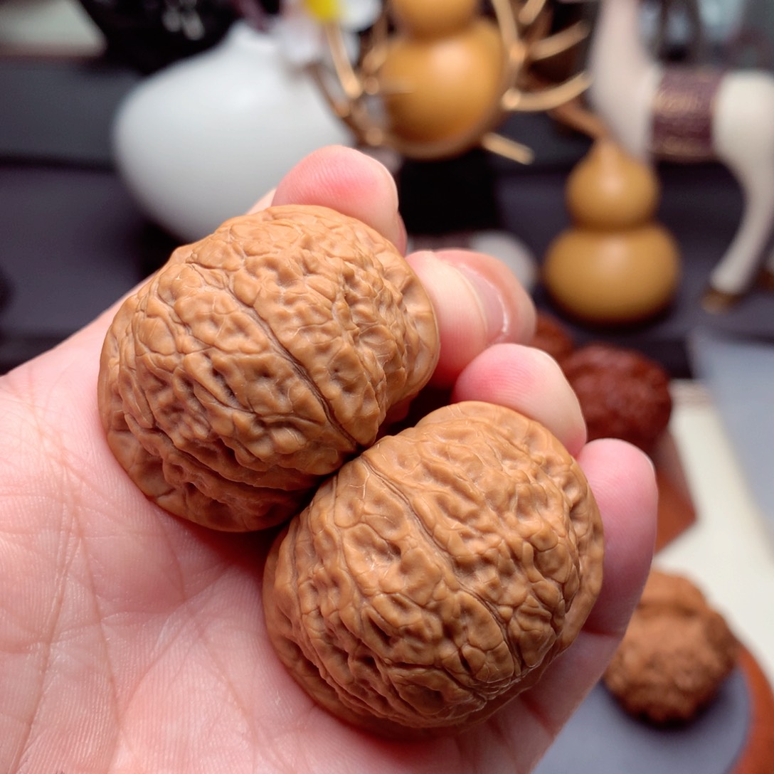 文玩核桃把件夜明珠全品  1号