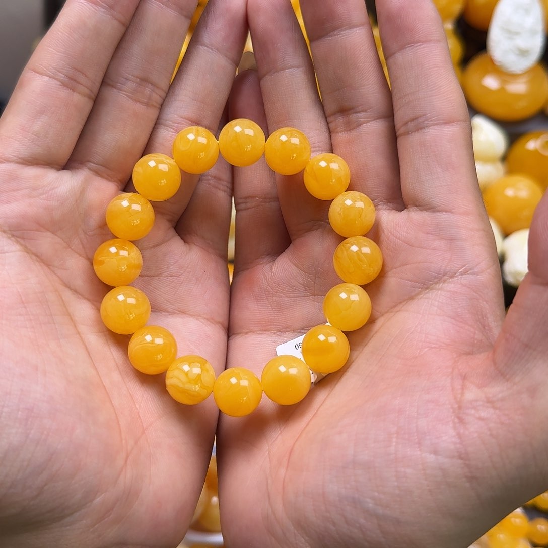 未镶嵌蜜蜡珠宝奇石13mm