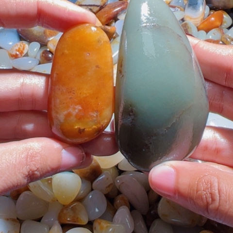 和田玉（糖玉）手链未镶嵌17