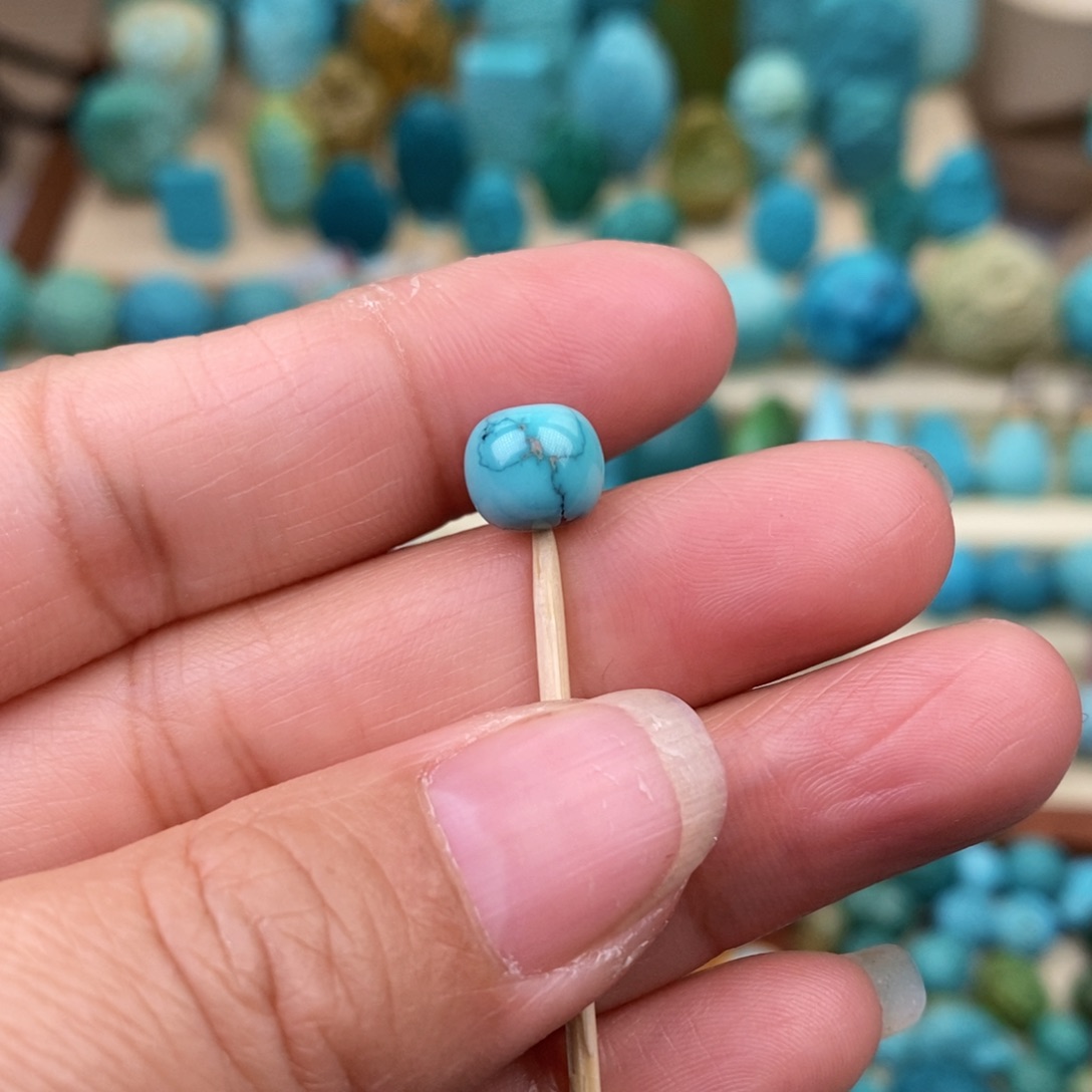 绿松石珠宝奇石未镶嵌袅*