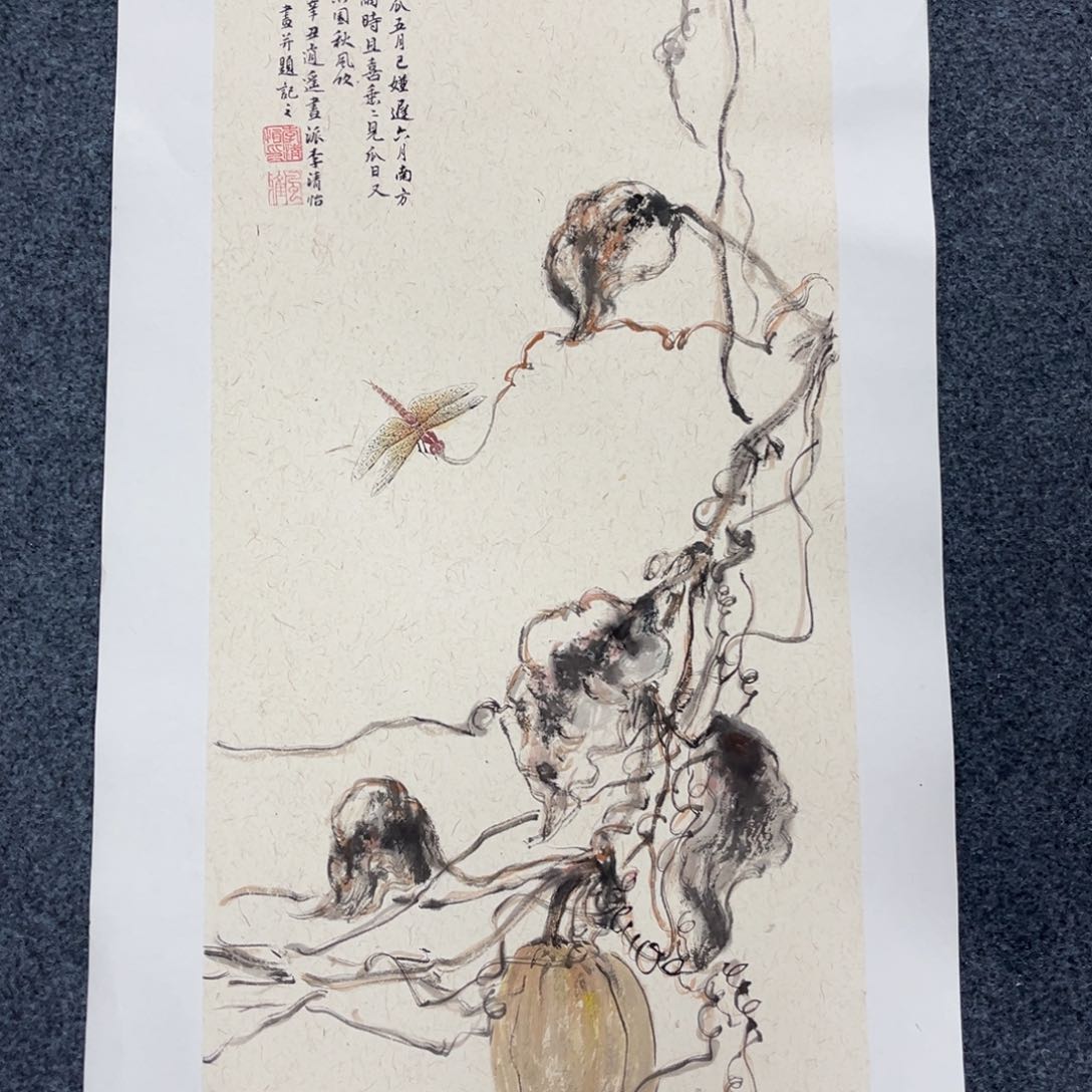 国画手绘画作品和绘画