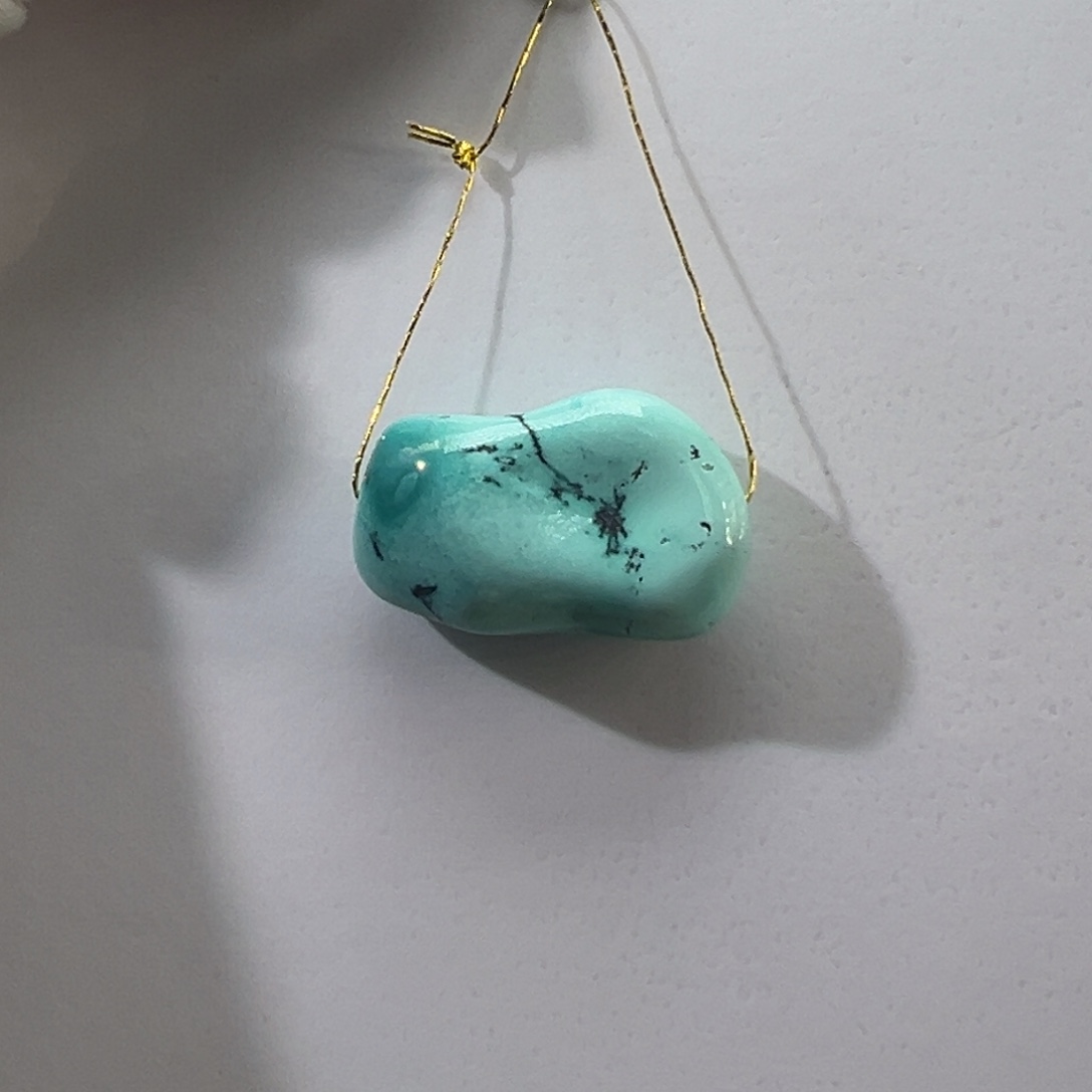绿松石未镶嵌挂件