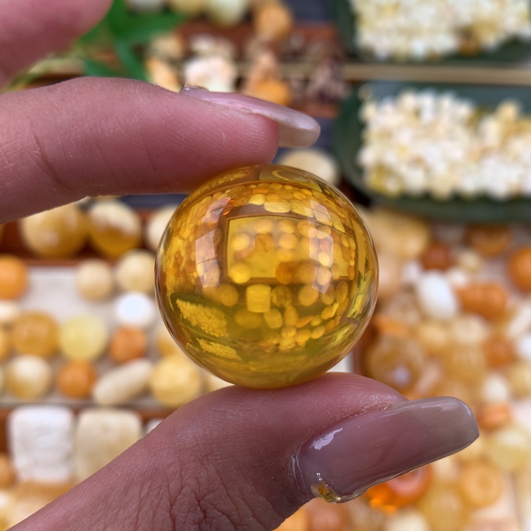 琥珀珠宝奇石未镶嵌25.8