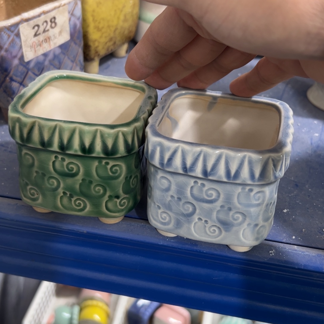 陶瓷多肉小花盆@@