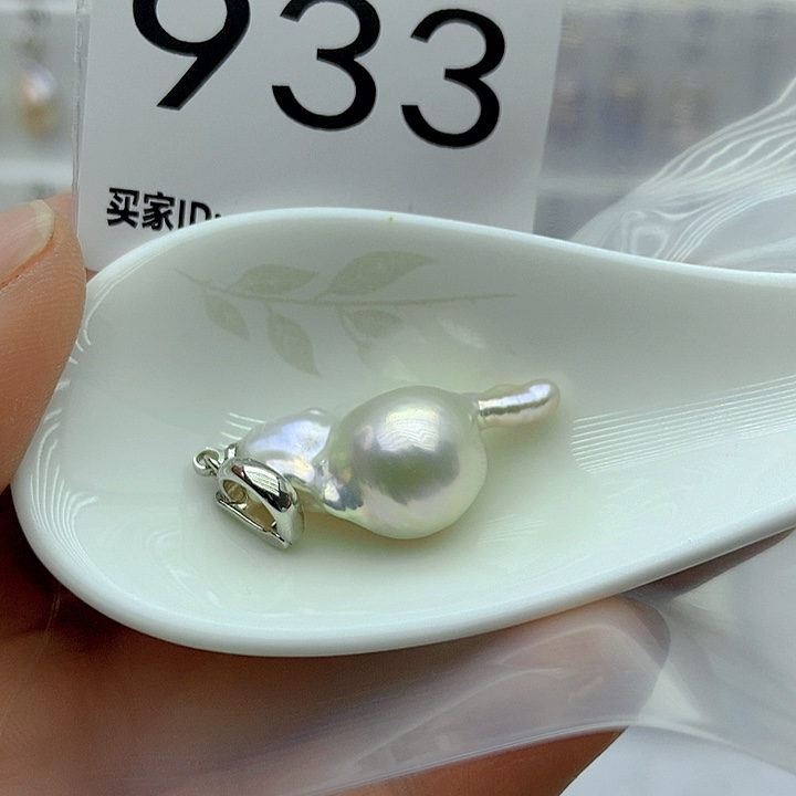 淡水珍珠颈饰银S925镶嵌