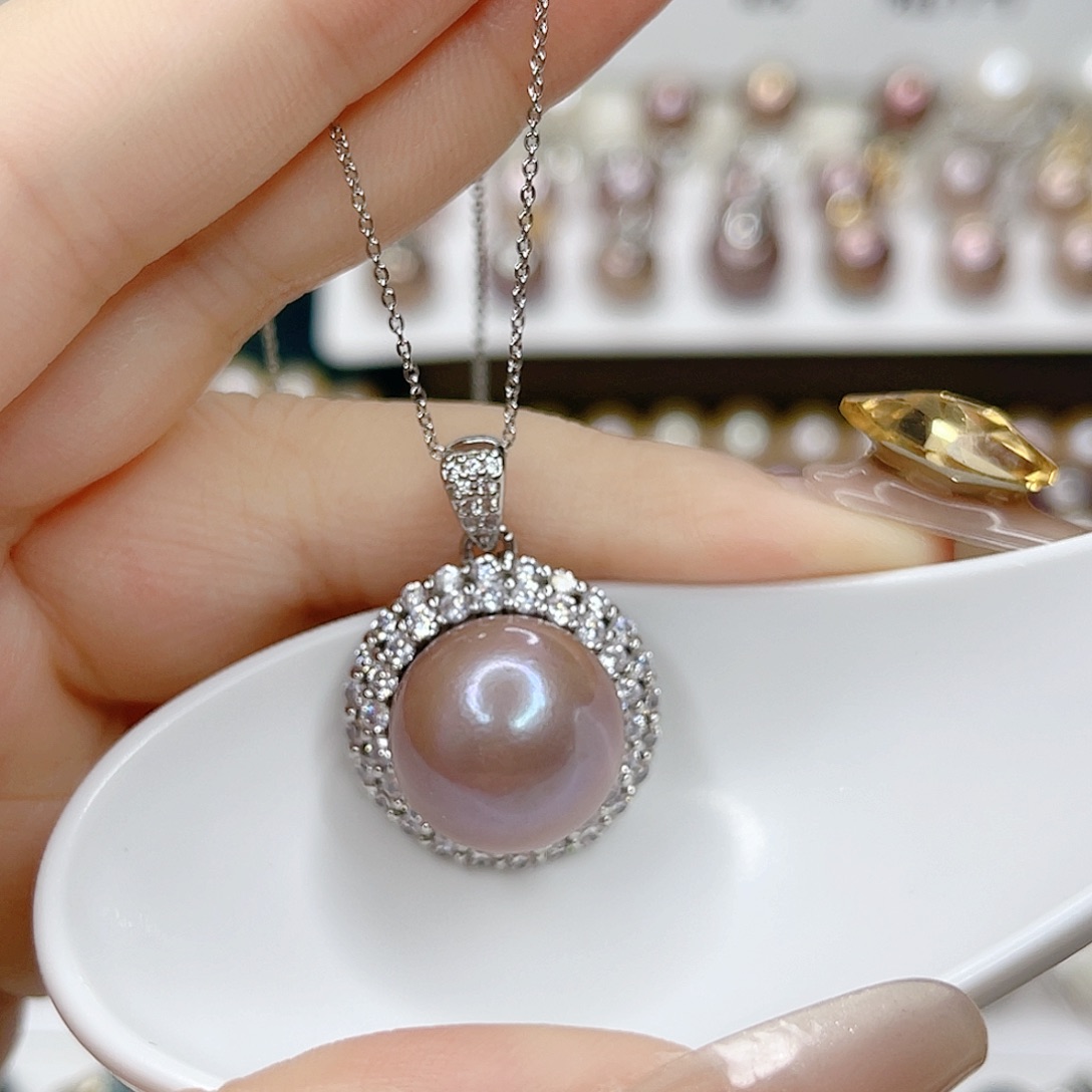 吊坠(赠链)合金淡水珍珠