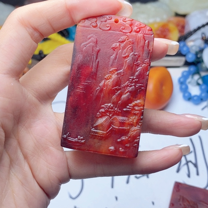 未镶嵌吊坠(不含链)蜜蜡250吊坠