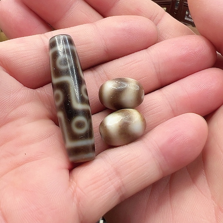 玛瑙/玉髓颈饰未镶嵌萝*头