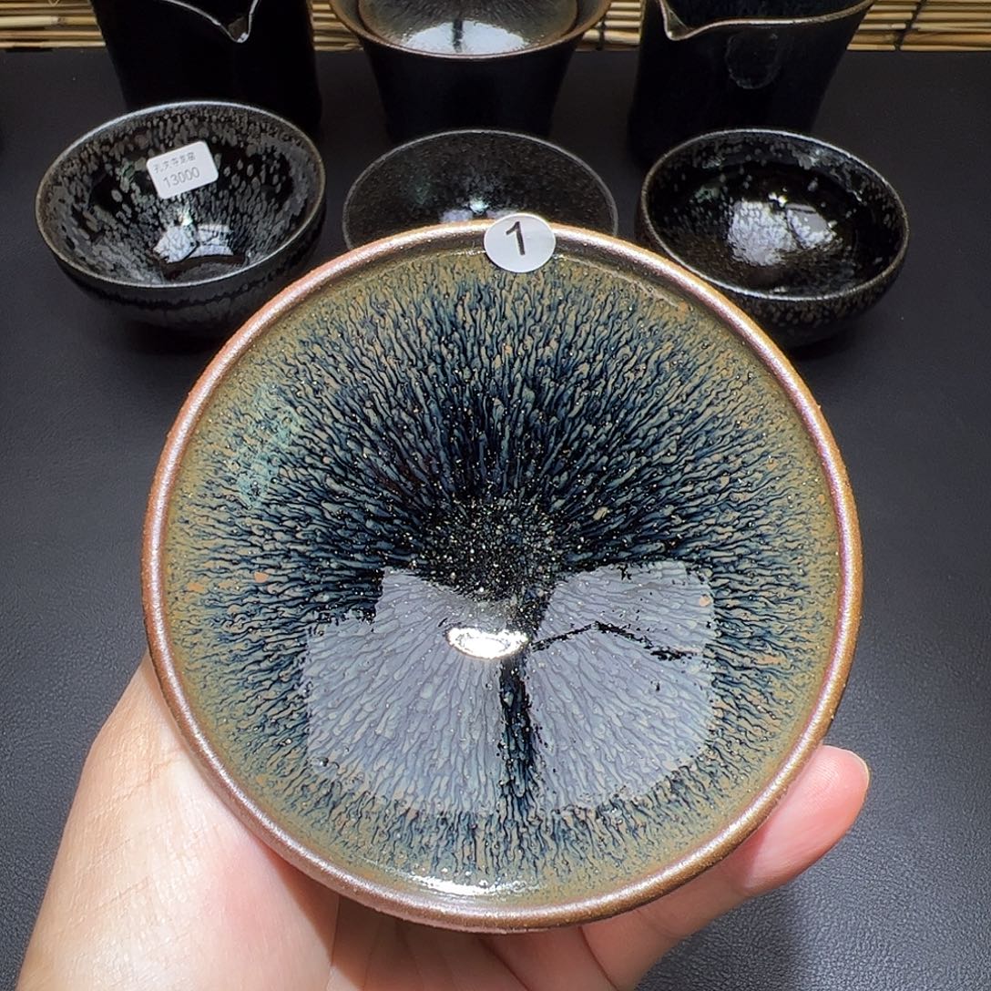 茶盏龙窑柴烧建盏