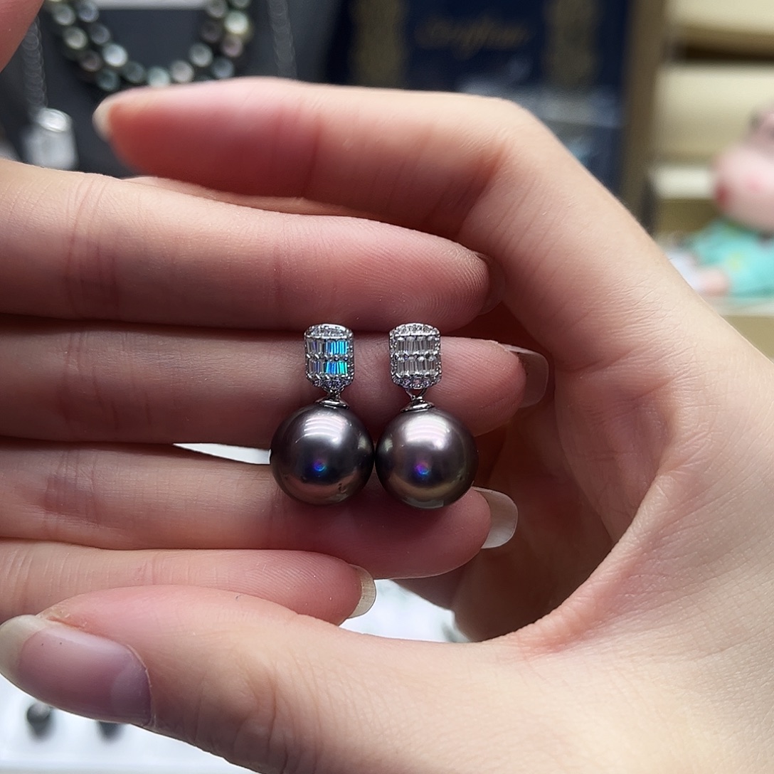 未镶嵌耳饰海水珍珠