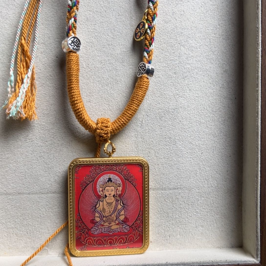 魏***峰吊坠单面定制大日如来