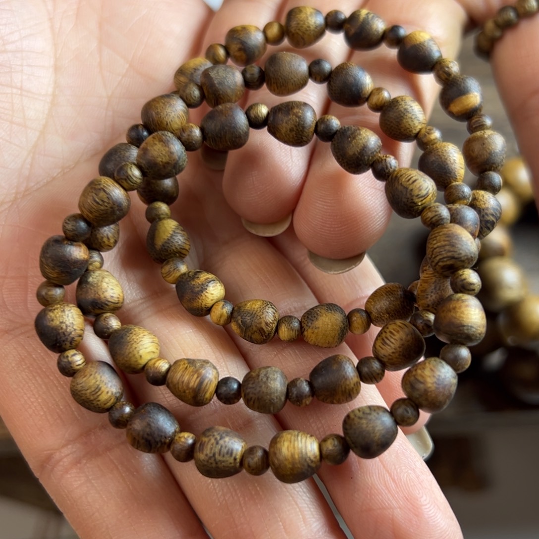 沉香沉香碎屑pxgd水滴隔珠单圈多样性发一条