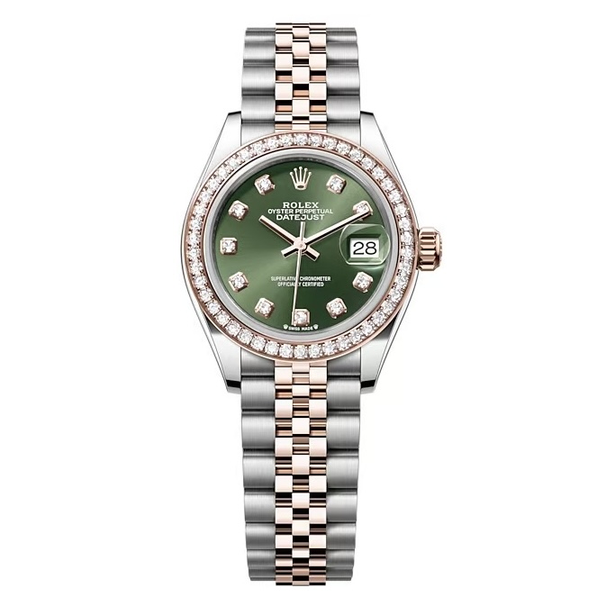 99新 Rolex/劳力士 女装日志型m279381rbr-0007原钻28盘22年全套