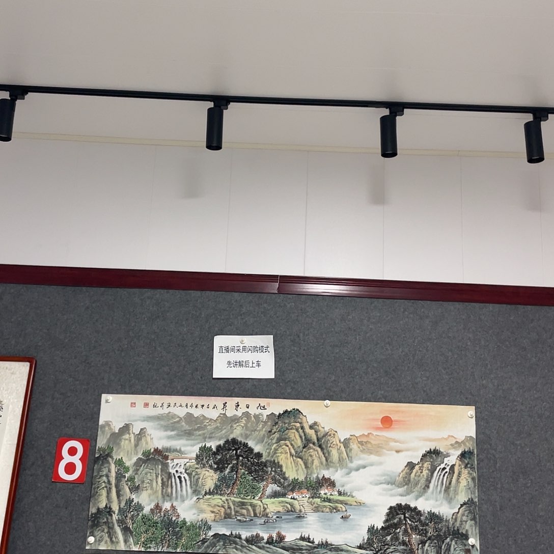 国画郭小六尺画芯 捡漏