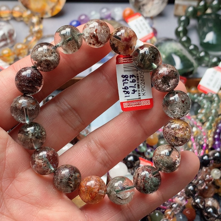 水晶手串未镶嵌天然