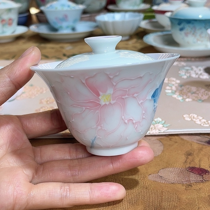 【闪购商品】国色惊城盖碗哈哈哈