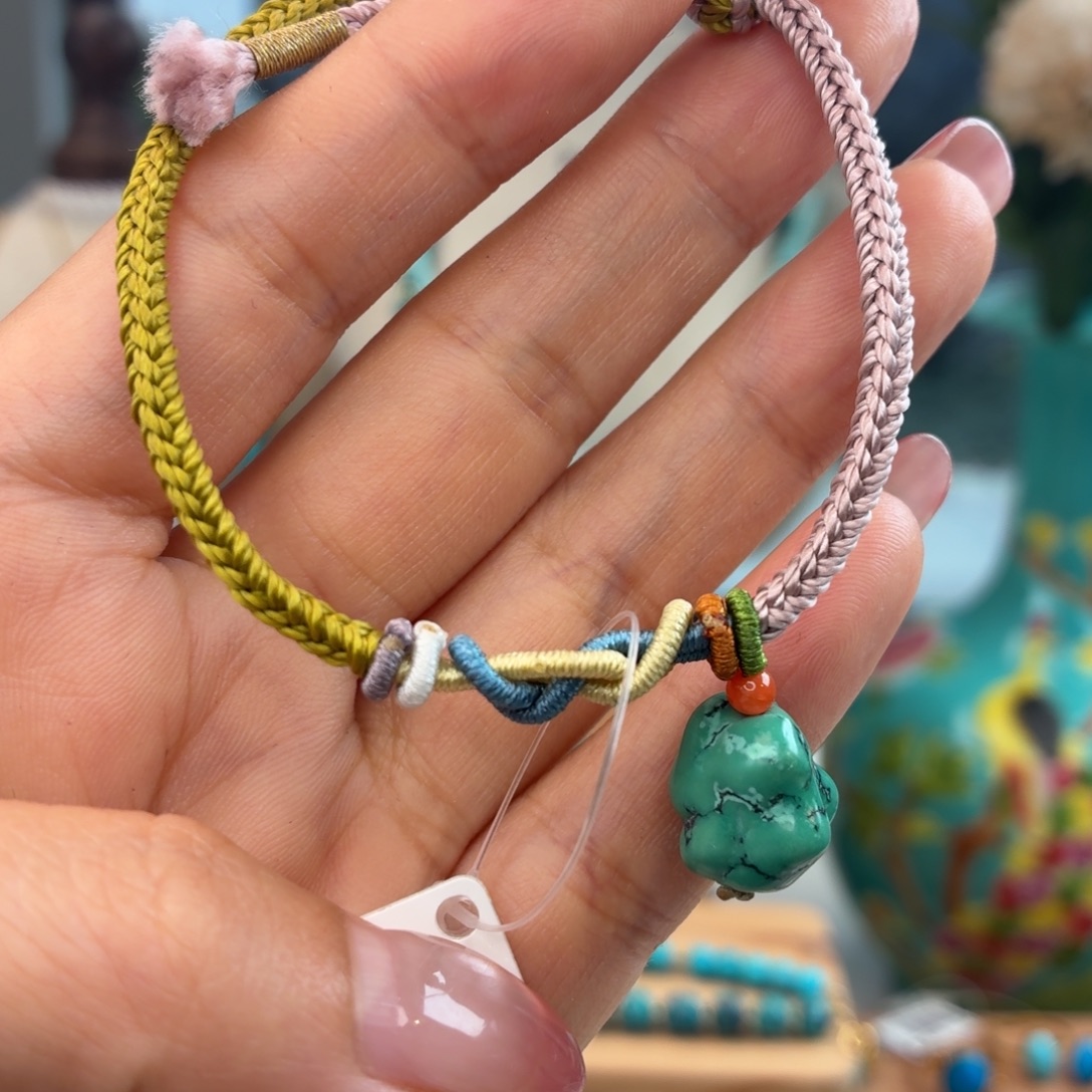 绿松石未镶嵌手链