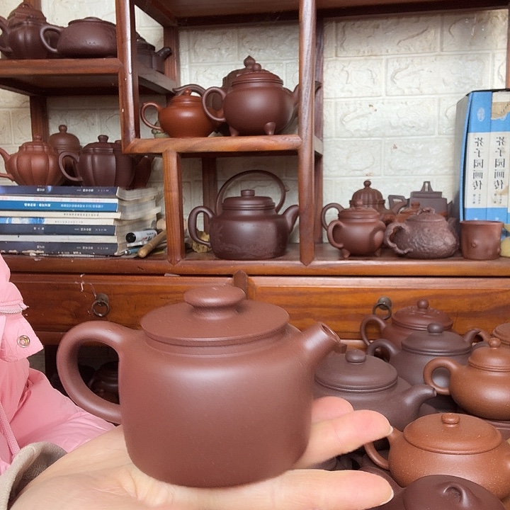 茶壶紫砂德钟180cc底槽清精工半手工