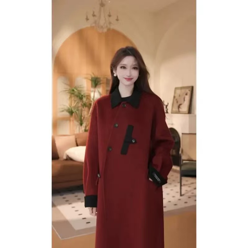 【熙木】高品质百搭毛呢外套4DWYZ7737