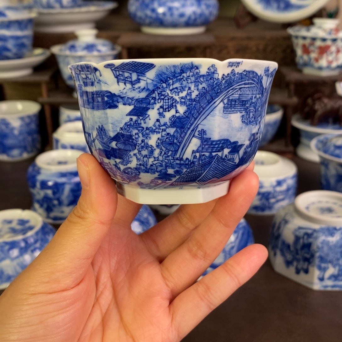 景德镇陶瓷手工手绘