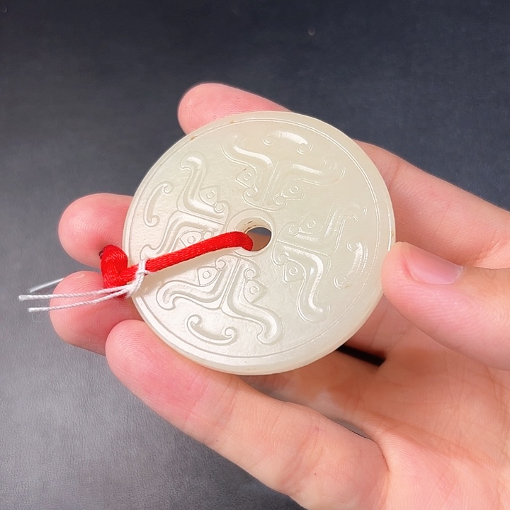 和田玉挂件未镶嵌张*