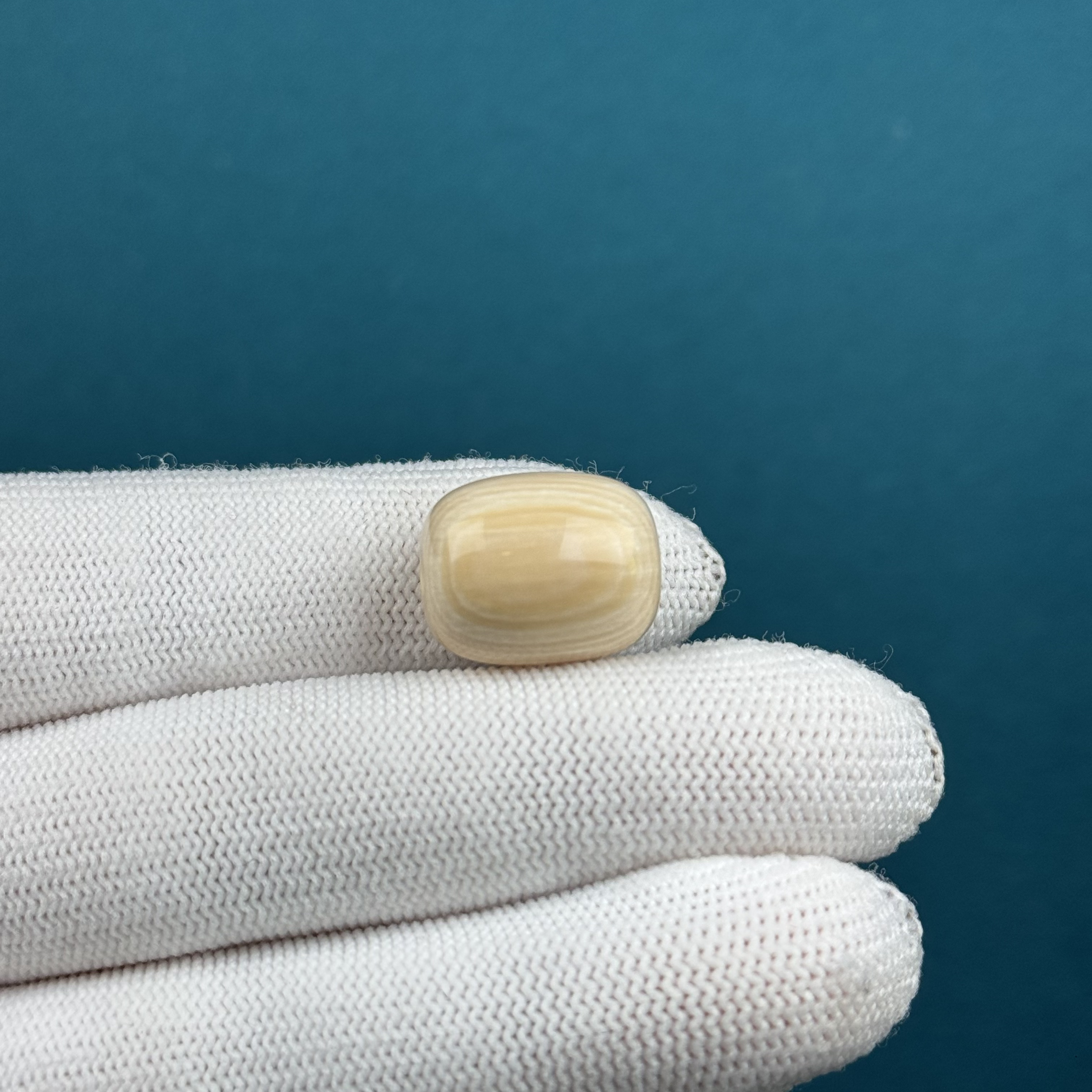 D92-75天然猛犸牙 【瑕疵特价】桶珠13.6*16.7mm支持复检假一罚十