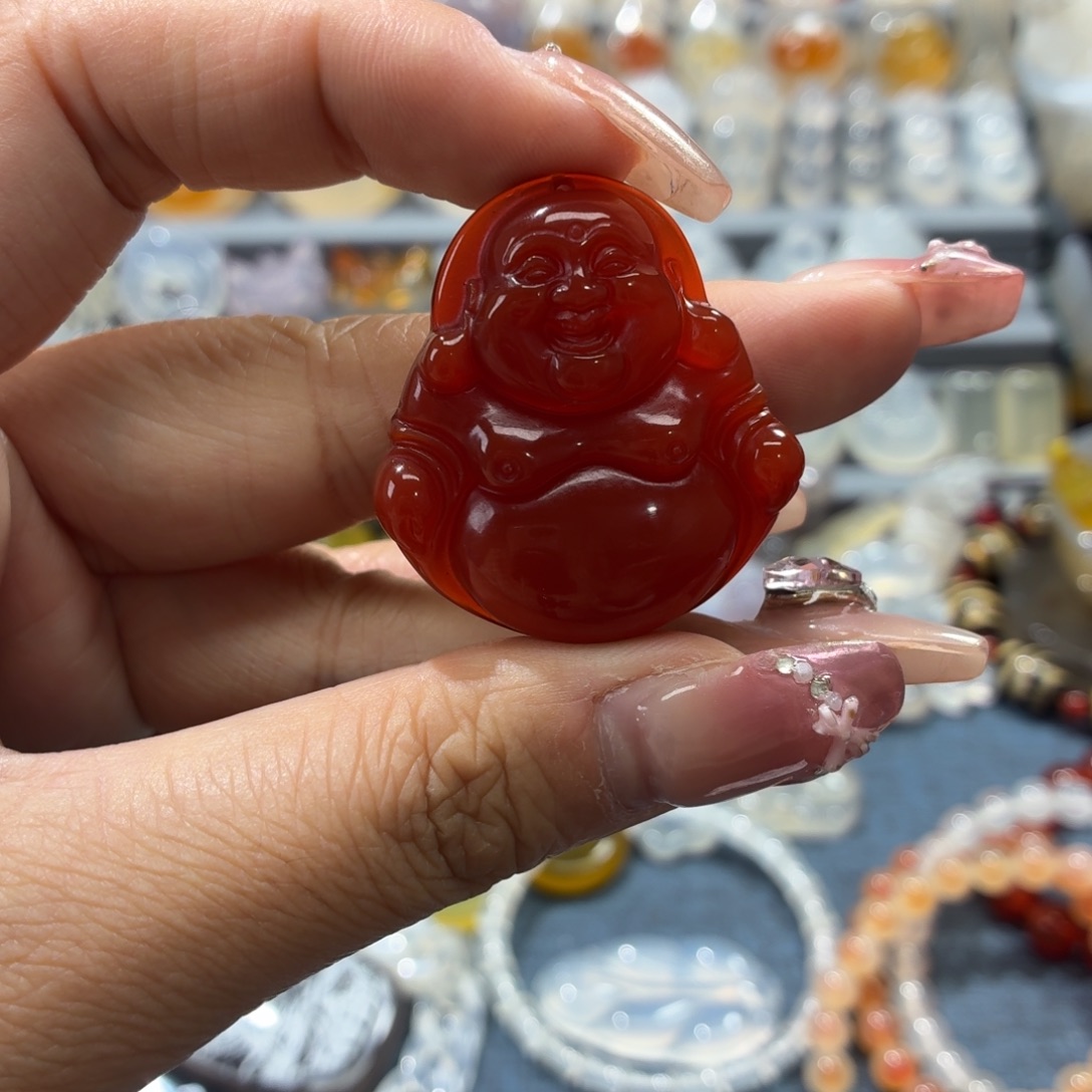 玛瑙/玉髓未镶嵌吊坠(不含链)