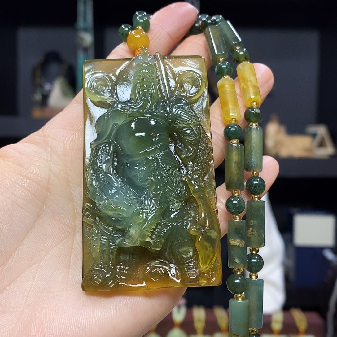 岫玉挂件吊坠未镶嵌