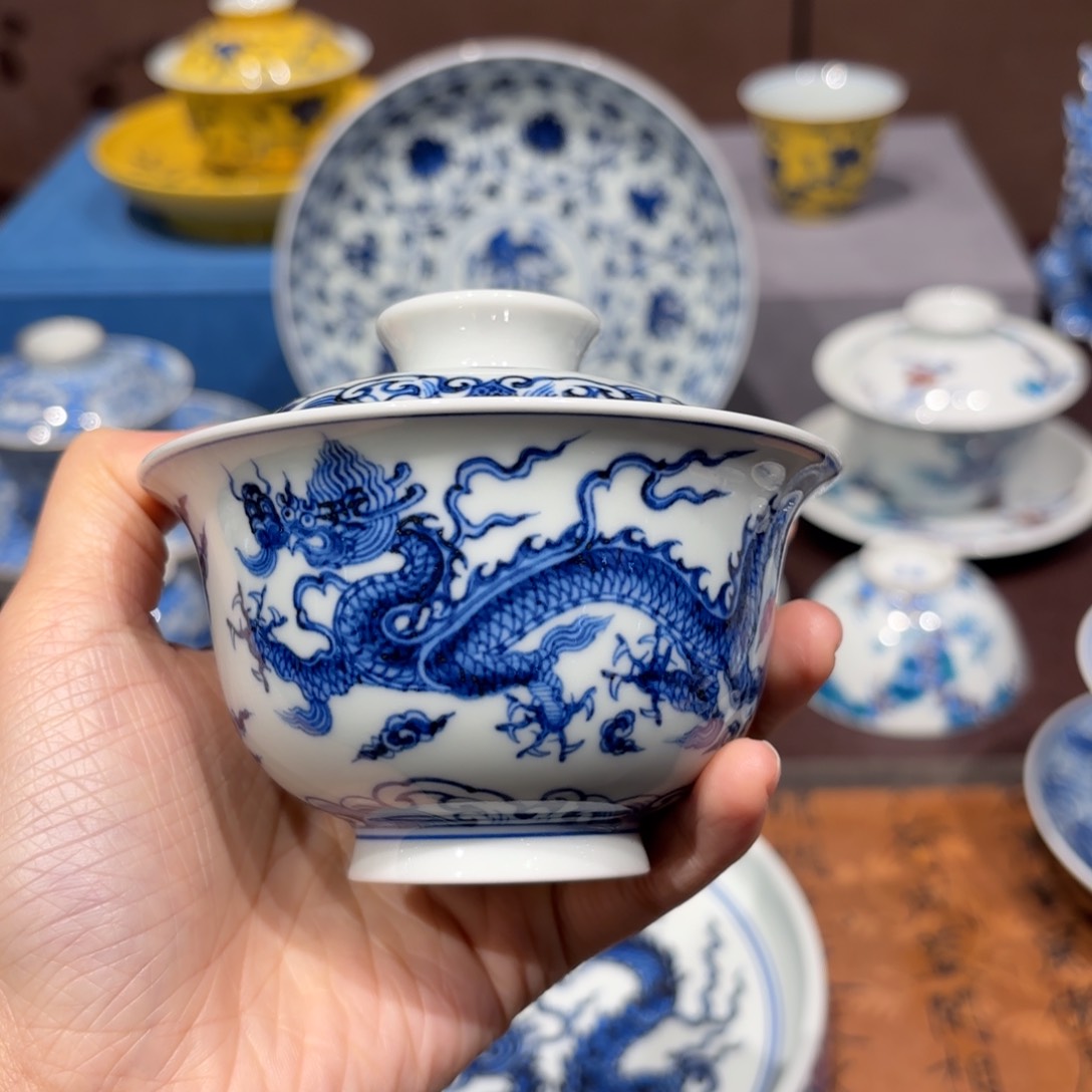 瓷片景德镇纯手工手绘