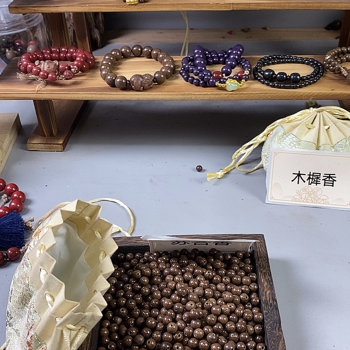 泥塑三*枳子花0.6香包