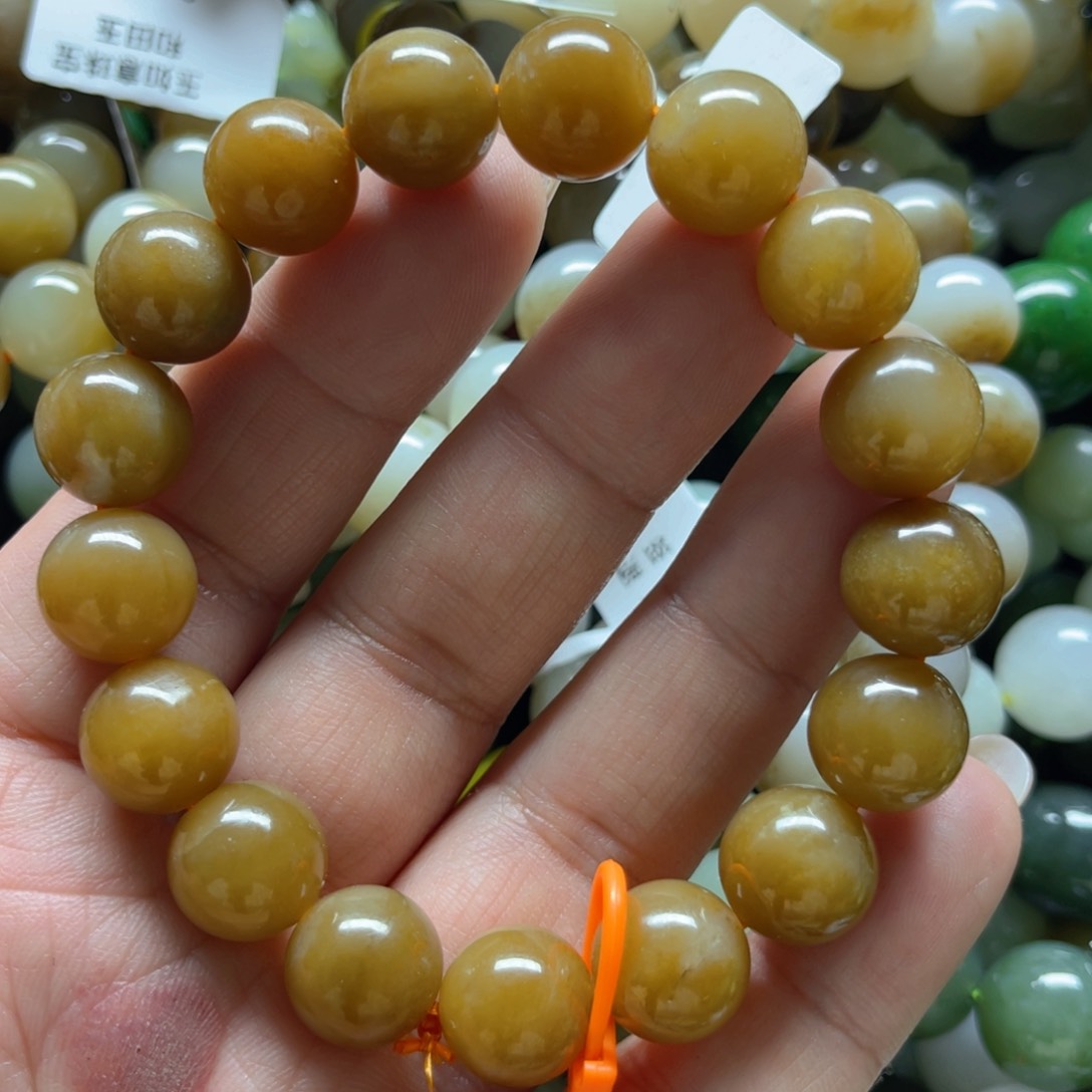 和田玉手链未镶嵌