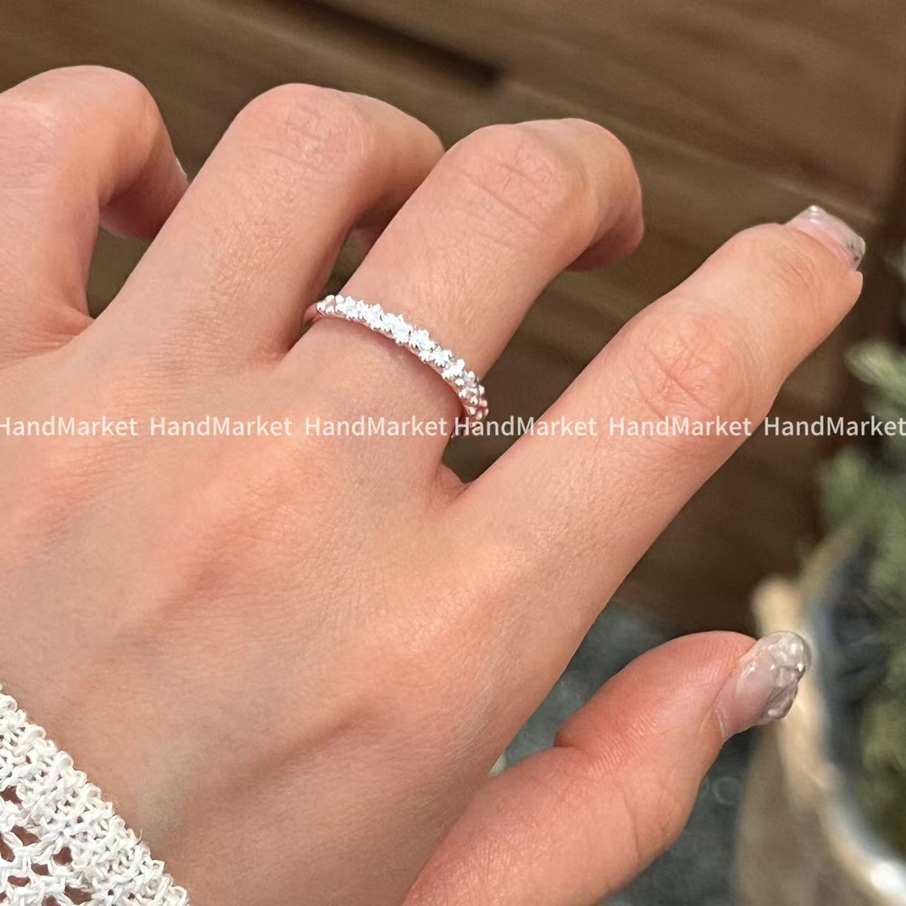 925银戒指 JIUJIU【日系简约气质素戒】手工轻奢时尚百搭小众0623