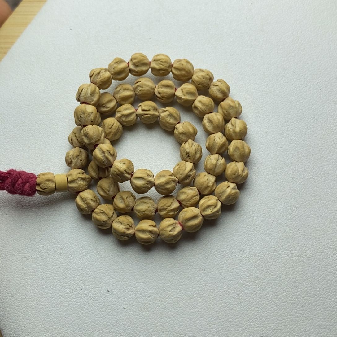 柏香籽/百香籽吊坠鹏*呦手作热振原桩果冻玉化皮莲花鬼脸6.5