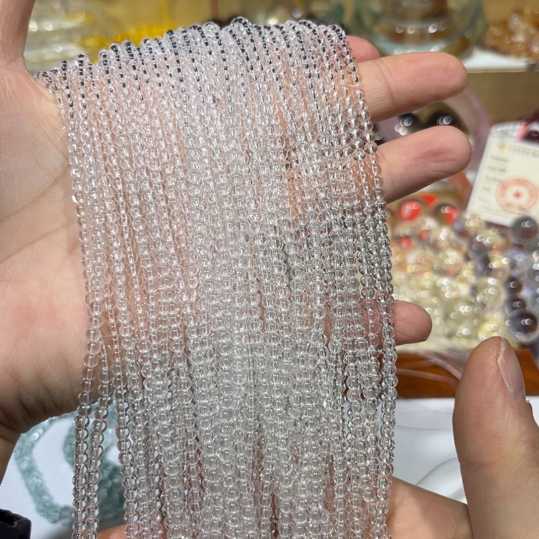 非金属圆珠卡3半成品白