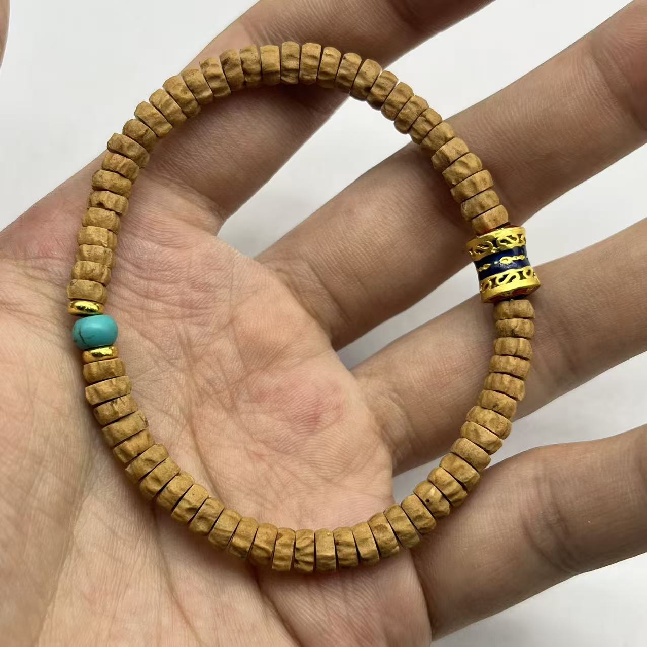 百香籽药片珠约卡3*5单圈手串柏香籽无礼盒 470