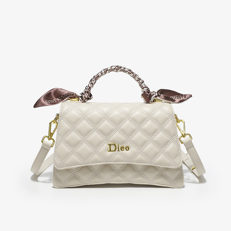 全新未使用2025新款沙漏包手提单肩腋下菱格包时尚百搭链条包