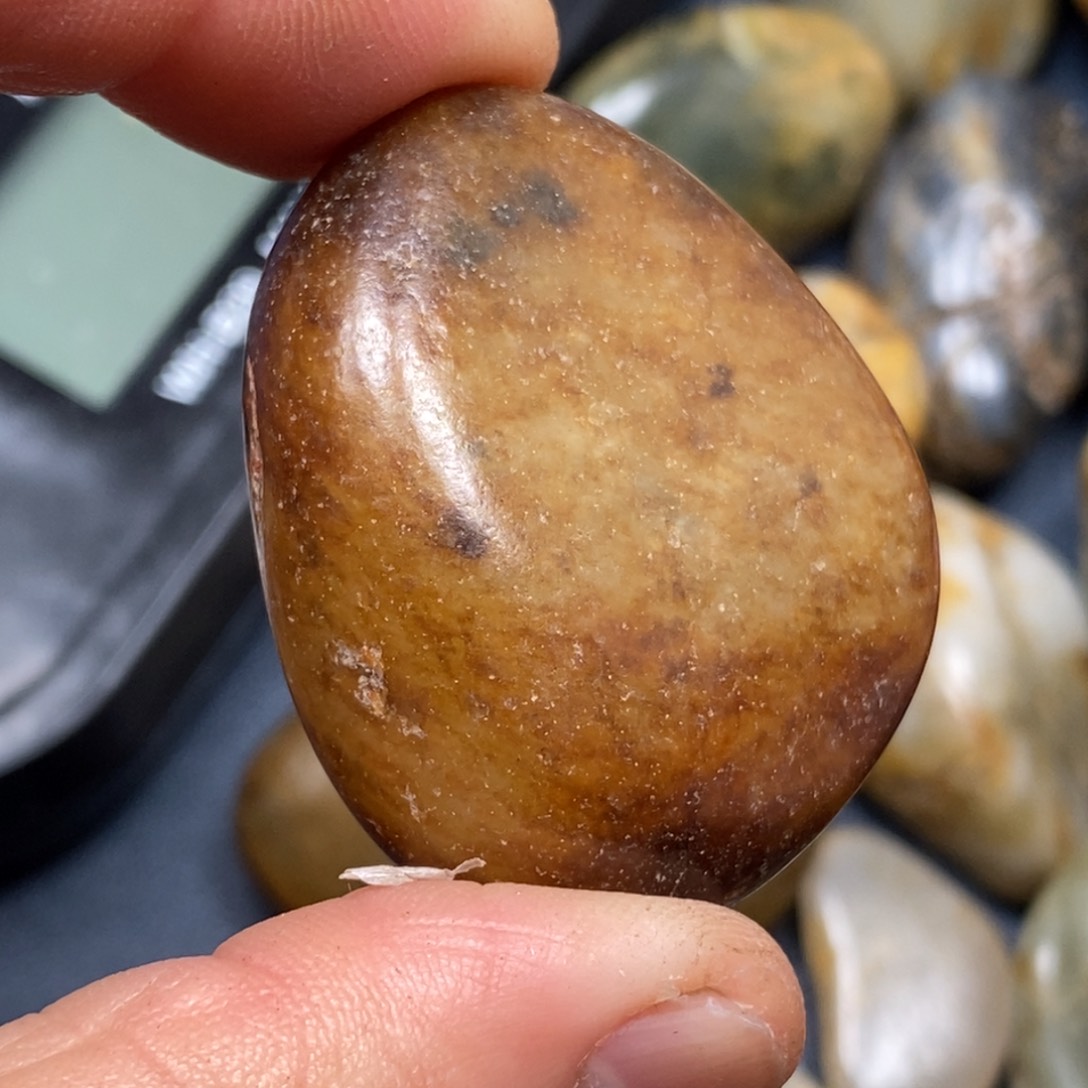 和田玉挂件铂Pt950镶嵌