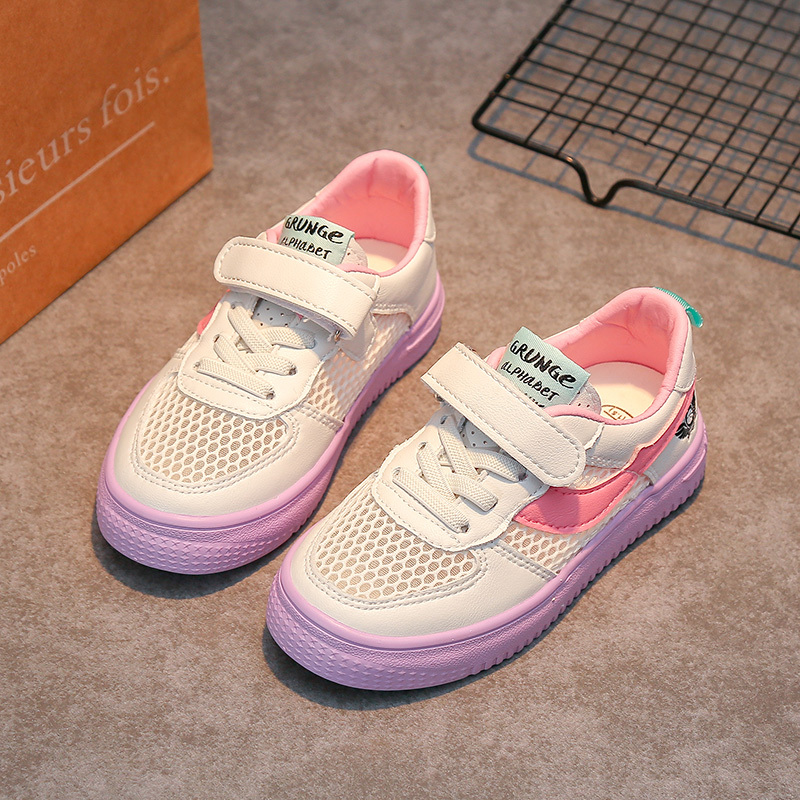 男童小白鞋板鞋女童鞋子儿童运动鞋春秋款春季新款潮童春鞋13