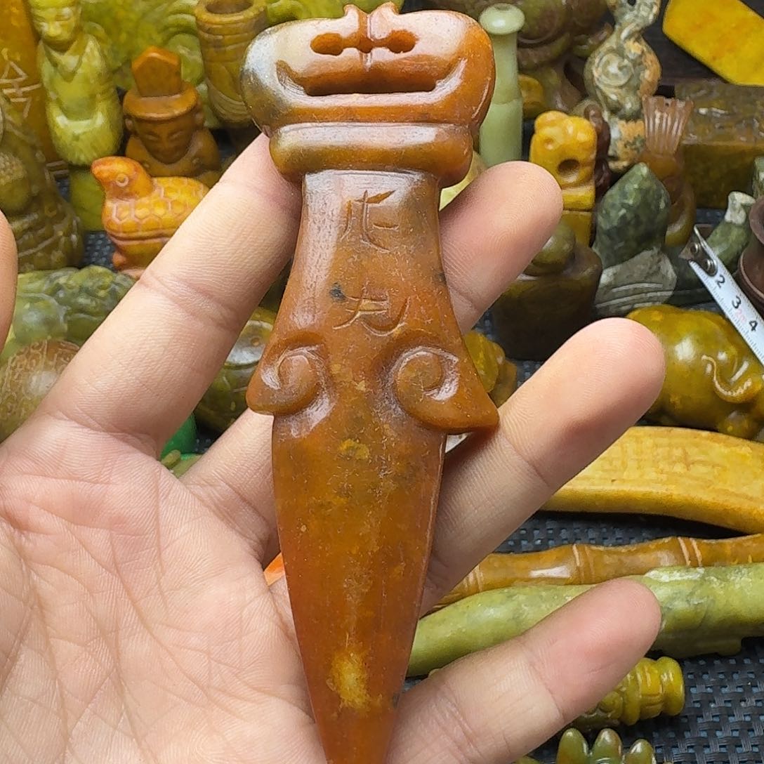 白玉菩提吊坠。。。