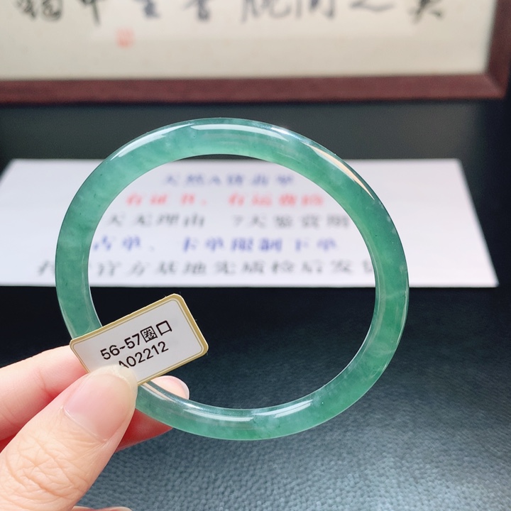 翡翠未镶嵌手镯翡翠手镯116