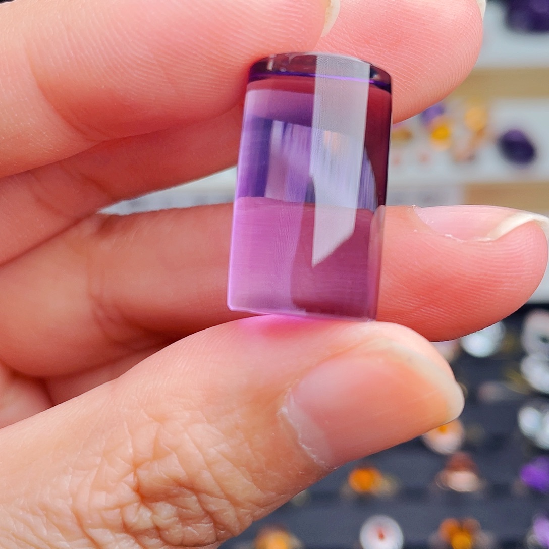 未镶嵌水晶珠宝半成品天然保真水晶柱子