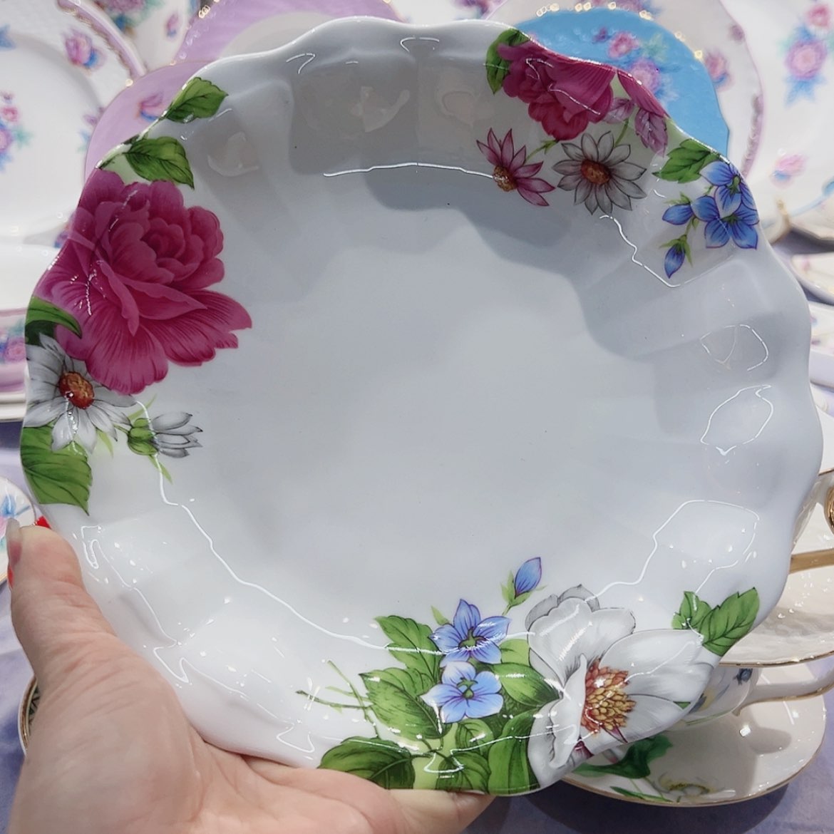 【闪购商品】骨瓷8寸深盘